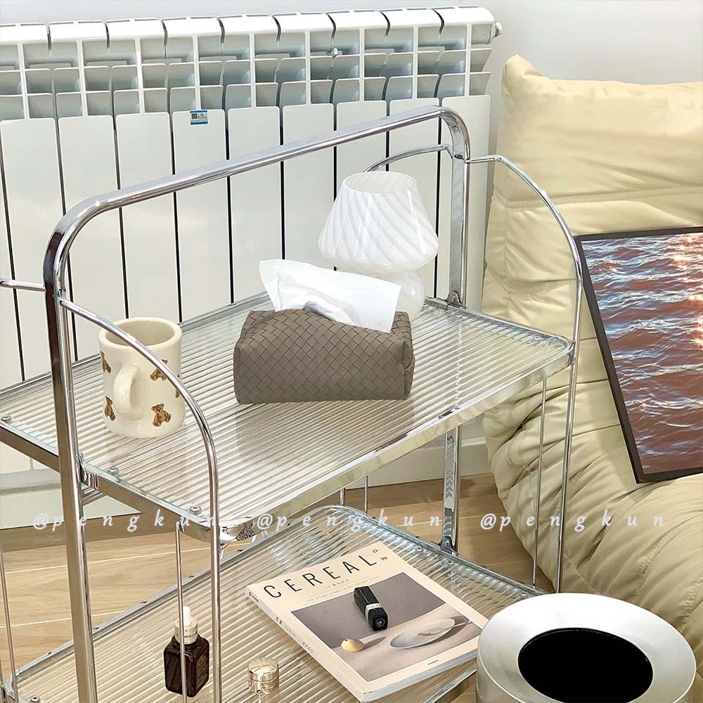 Hộp Đựng Khăn Giấy Bằng Da Bện Họa Tiết Da Phong Cách Bắc Âu Hiện Đại Trang Trí Nhà Cửa