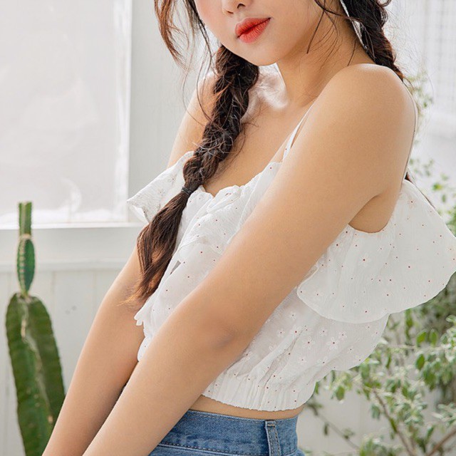 Naked By V - Áo Blossom Croptop