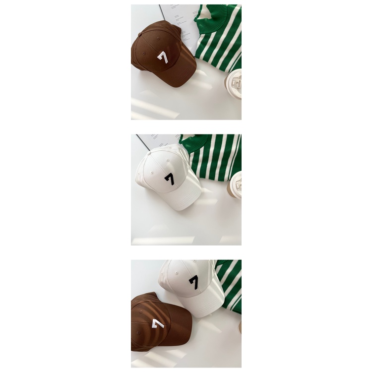 Mũ Lưỡi Trai Bóng Chày Cứng Che Nắng Mùa Hè Phiên Bản Hàn Quốc Số 7 Cỡ Lớn Che Nắng Mặc Ngoài Đường Phố Cho Nam Và Nữ