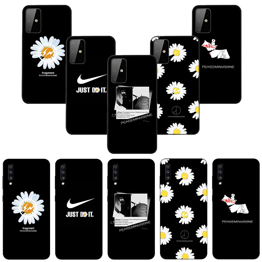 Ốp điện thoại dẻo TPU ôm khít in hình hoa cúc GD cho Samsung Galaxy S10 S9 S8 Plus S6 S7 Edge S10+ S9+ S8+ 99