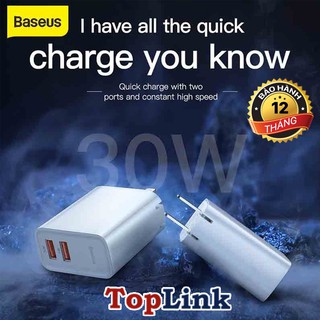 Củ Sạc Nhanh Công Xuất 30W Baseus ( CH905 ) Sạc Siêu Nhanh 4.0, 3.0 Sạc Đối Với Huawei PD Sạc Nhanh