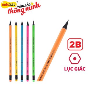Bút Chì Gỗ Neon Colokit
