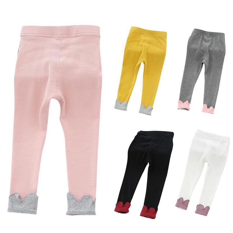 Quần legging họa tiết lai cá tính dành cho bé