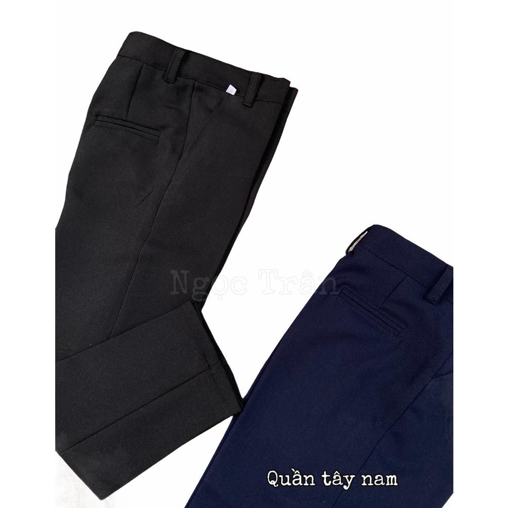 Quần Tây Nam Học Sinh Không Xếp Ly