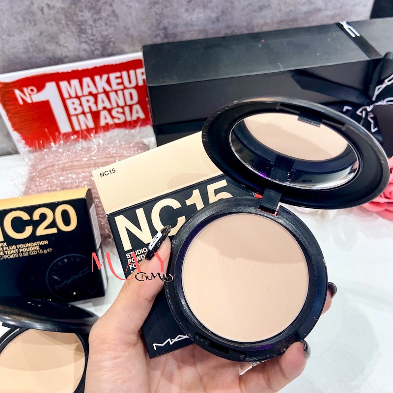 Phấn Phủ Kiểm Dầu Che Phủ Khuyết Điểm Hoàn Hảo MAC Studiofix Powder Plus Các Mầu