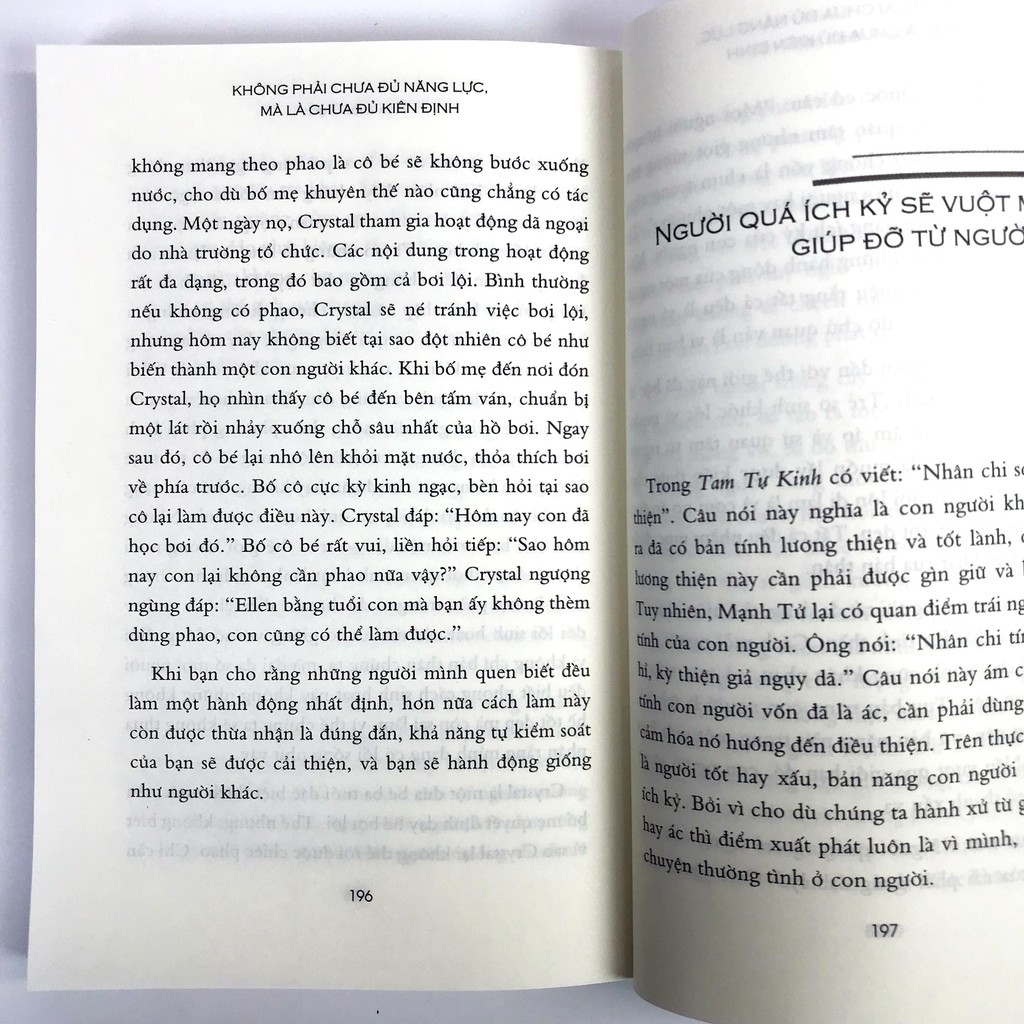 Sách - Không Phải Chưa Đủ Năng Lực, Mà Là Chưa Đủ Kiên Định (Kèm Bookmark) | BigBuy360 - bigbuy360.vn