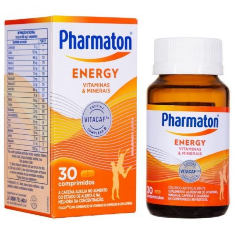 0PHARMATON Energy – Bổ sung vitamin & khoáng chất với nhân sâm G115 chuẩn hóa- Hộp 30 viên