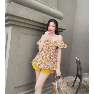 Set hoa bèo trễ vai