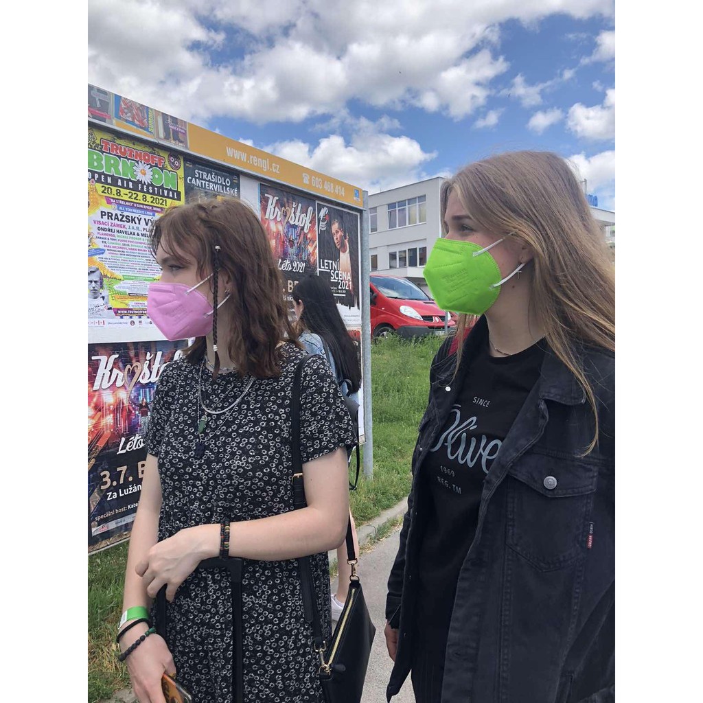 Khẩu trang 5 lớp FFP2 (N95) Thịnh Long - Tiêu chuẩn xuất khẩu Châu Âu,hộp 20 cái, màu trắng và đen | BigBuy360 - bigbuy360.vn