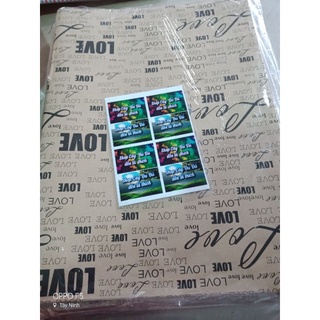 Giấy báo  gói  hoa