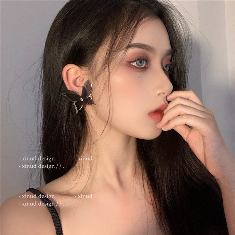 Bông Tai Hình Bướm Thời Trang Cá Tính Dành Cho Nữ
