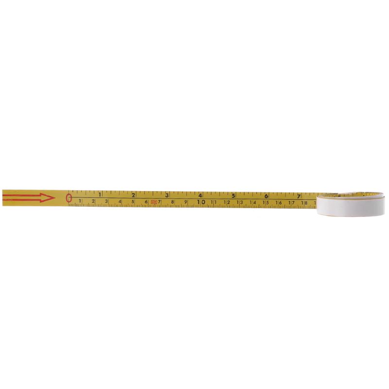 Thước Dây Tự Dính Inch Và Mét Bằng Thép