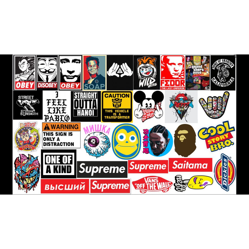 STICKER dán Vali, xe, barber shop, Mũ bảo hiểm , macbook, đàn, tường... Nhập mã GIẢM GIÁ 15k khi mua từ 3 set