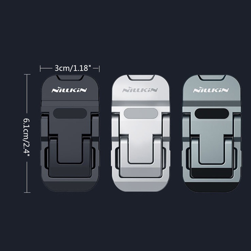 NILLKIN 1 Cặp Giá Đỡ Laptop Mini Bằng Silicon Chống Trượt Tiện Dụng