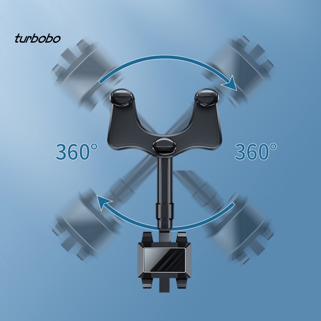 Turbobo Giá Đỡ Điện Thoại Thông Minh/TV Định Vị Trên Xe Hơi Dễ Lắp Đặt