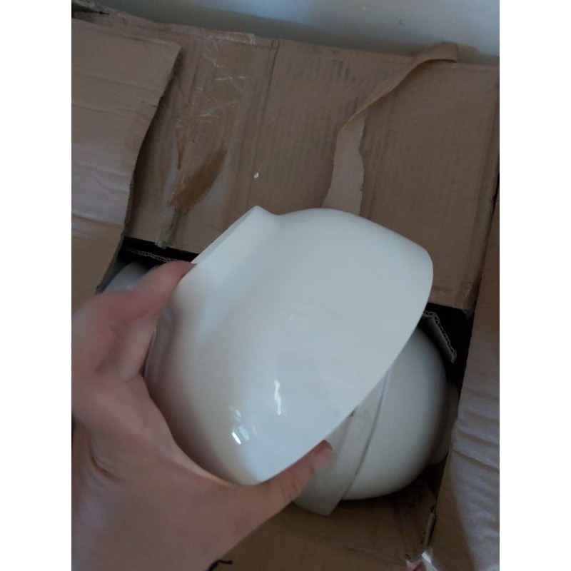 Tô sứ trắng bát tràng, tô phở tô 6, tô 7, tô 8