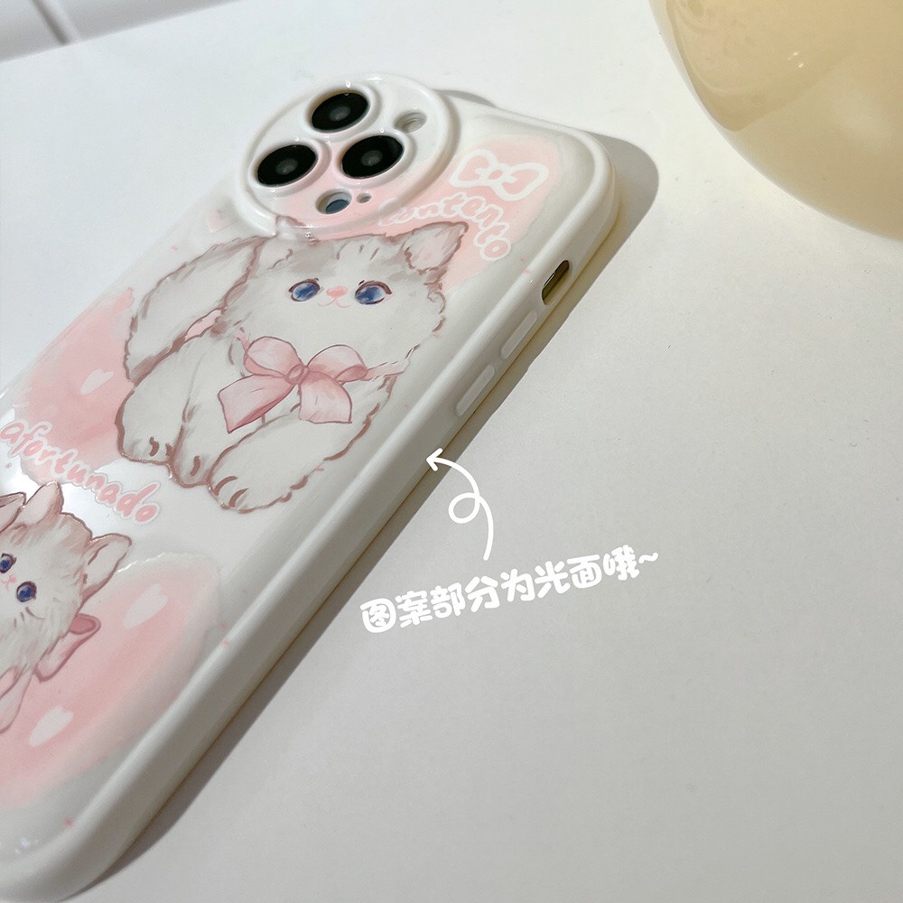 Ốp lưng iPhone Mèo hồng dễ thương 13/13promax/12/12pro/12promax/11/11promax/X/Xs/Xsmax/7plus/8plus