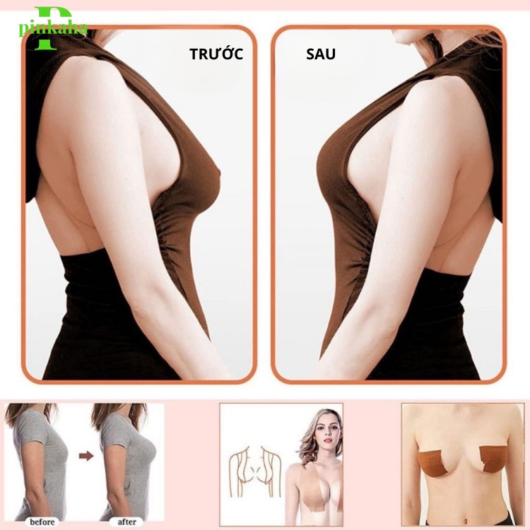 Miếng dán nâng ngực, cuộn dán ngực tạo được nhiều kiểu nâng ngực đa năng PINKAHA B05