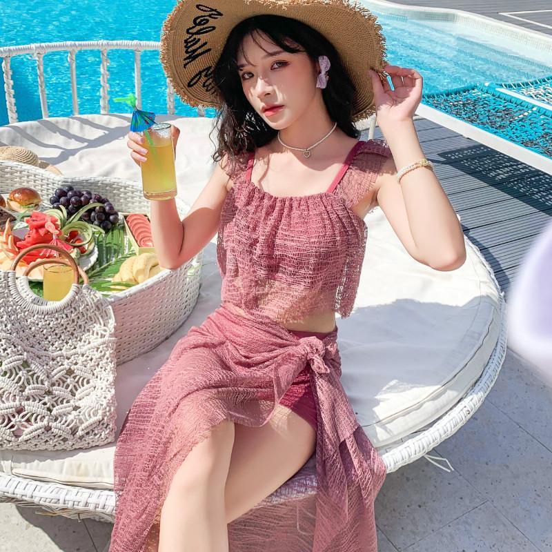 Bộ Đồ Bơi Ba Mảnh Thời Trang Mùa Xuân 2022 Cho Nữ