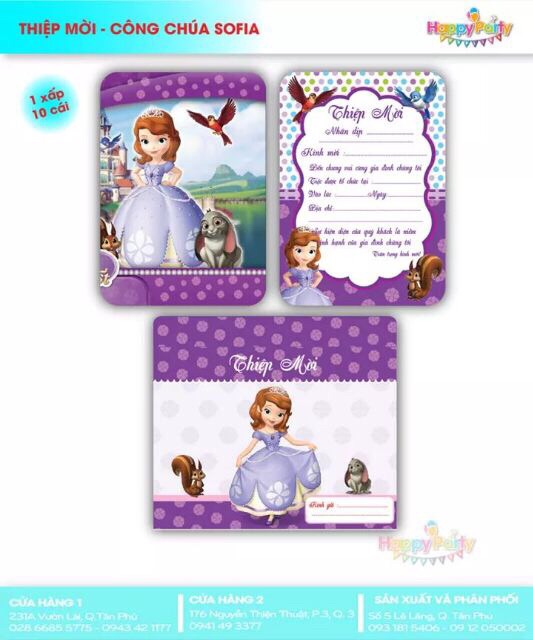 Thiệp sinh nhật cho bé gái