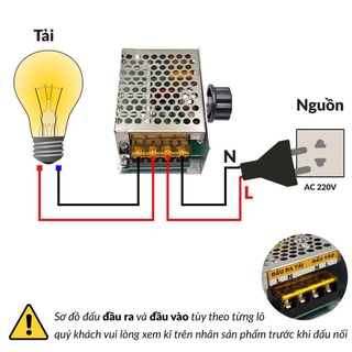[NSHOP] Mạch Dimmer AC 4000W