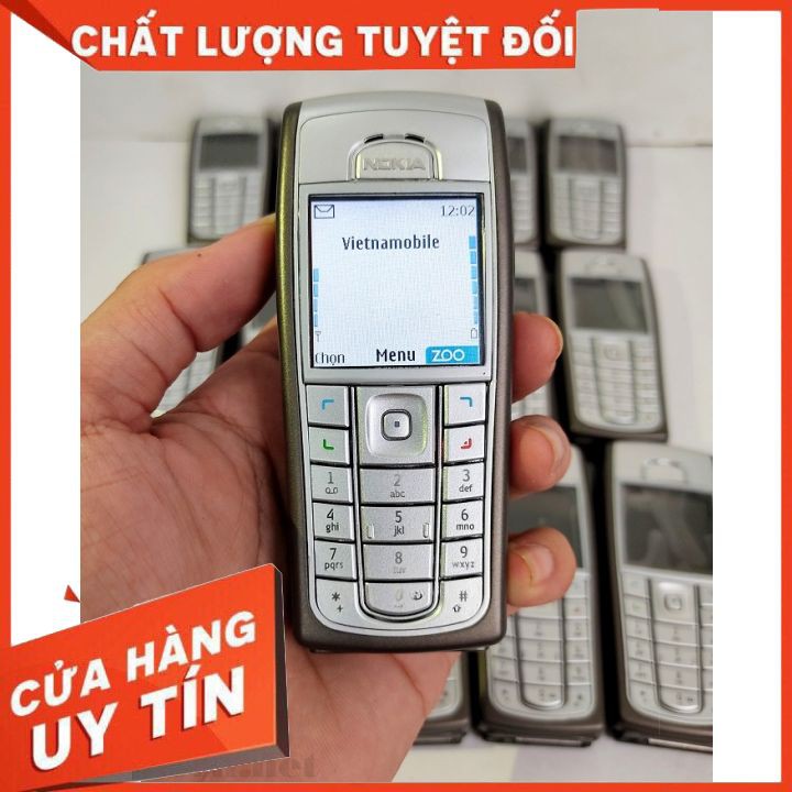 [Siêu rẻ] Điện thoại nokia cổ 6230i chính hãng giá rẻ tặng kèm sim 4G 10 số