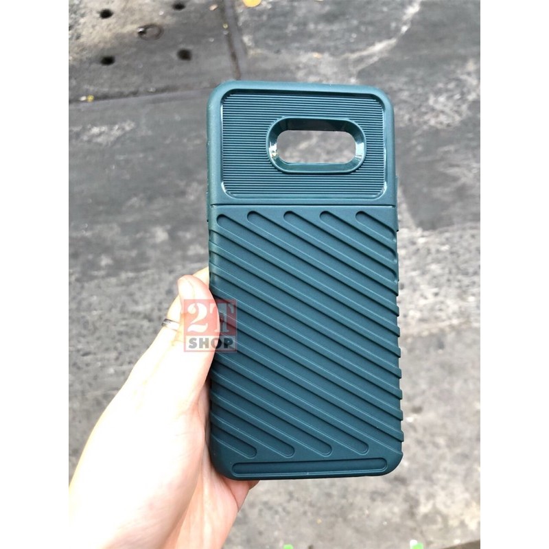 ỐP LƯNG CHỐNG SỐC LG G8X THINQ/ V50S  THINQ MẶT LƯNG KẺ RÃNH, CÁ TÍNH