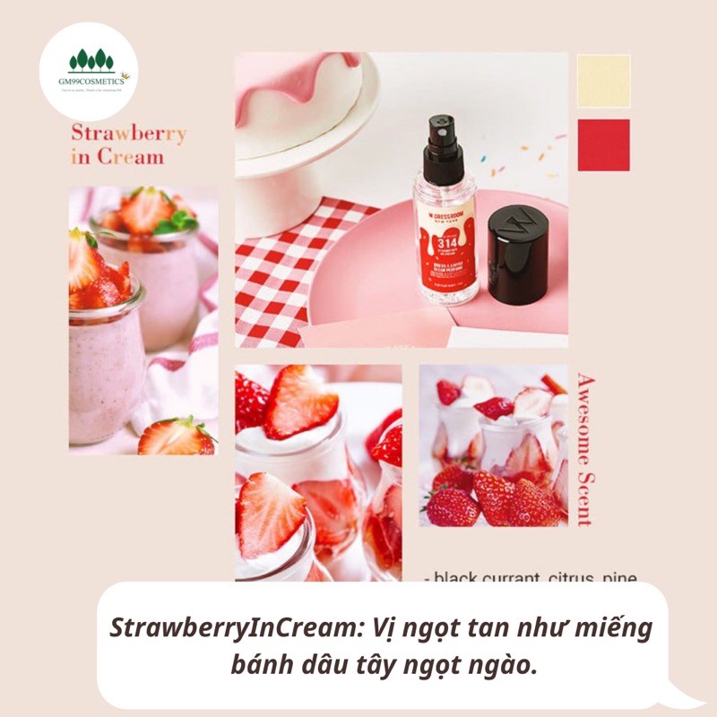 (NEW2021) Nước hoa xịt thơm W. Dressroom 100% Chính Hãng | Thế Giới Skin Care