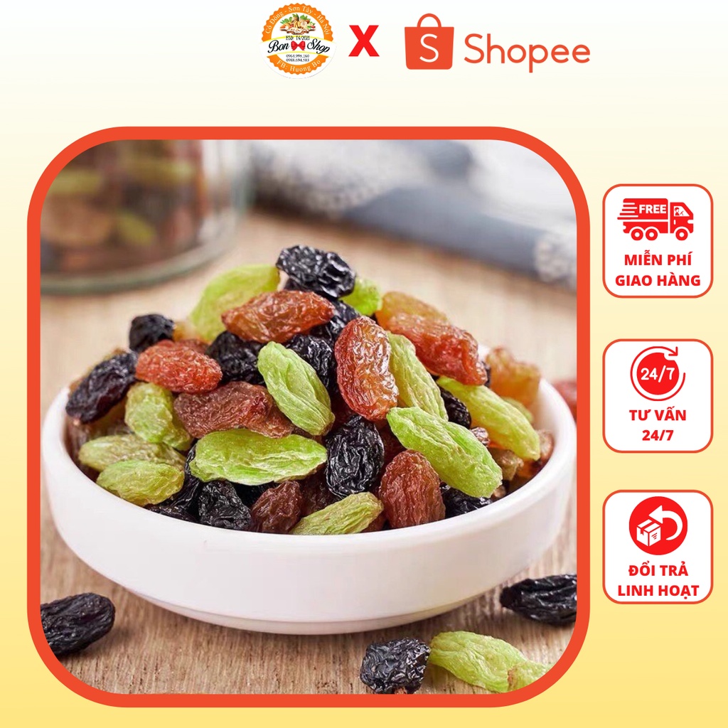 NHO KHÔ NHO XANH KHÔNG HẠT 1KG CHUA NGỌT DỄ ĂN
