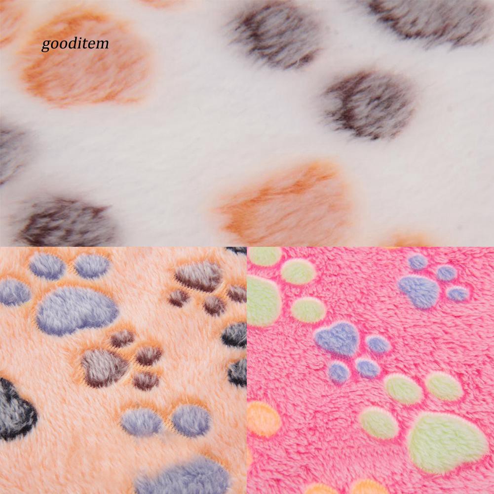 Tấm thảm nằm chất liệu bông mềm mại in hình dễ thương cho thú cưng