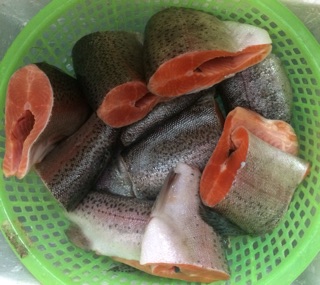 Ruốc cá hồi tự làm,không chất bảo quản(bán theo hộp)