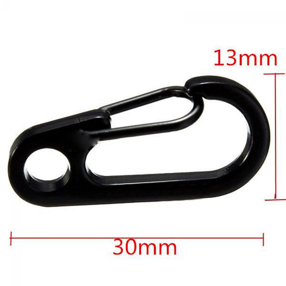 Móc Khóa Carabiner Edc Bằng Thép Không Gỉ Nhiều Màu Mới
