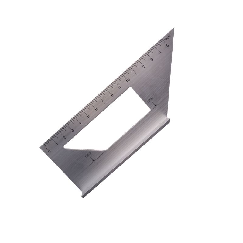Thước Đo Góc 45 / 90 Độ Bằng Hợp Kim Nhôm Chất Lượng Cao