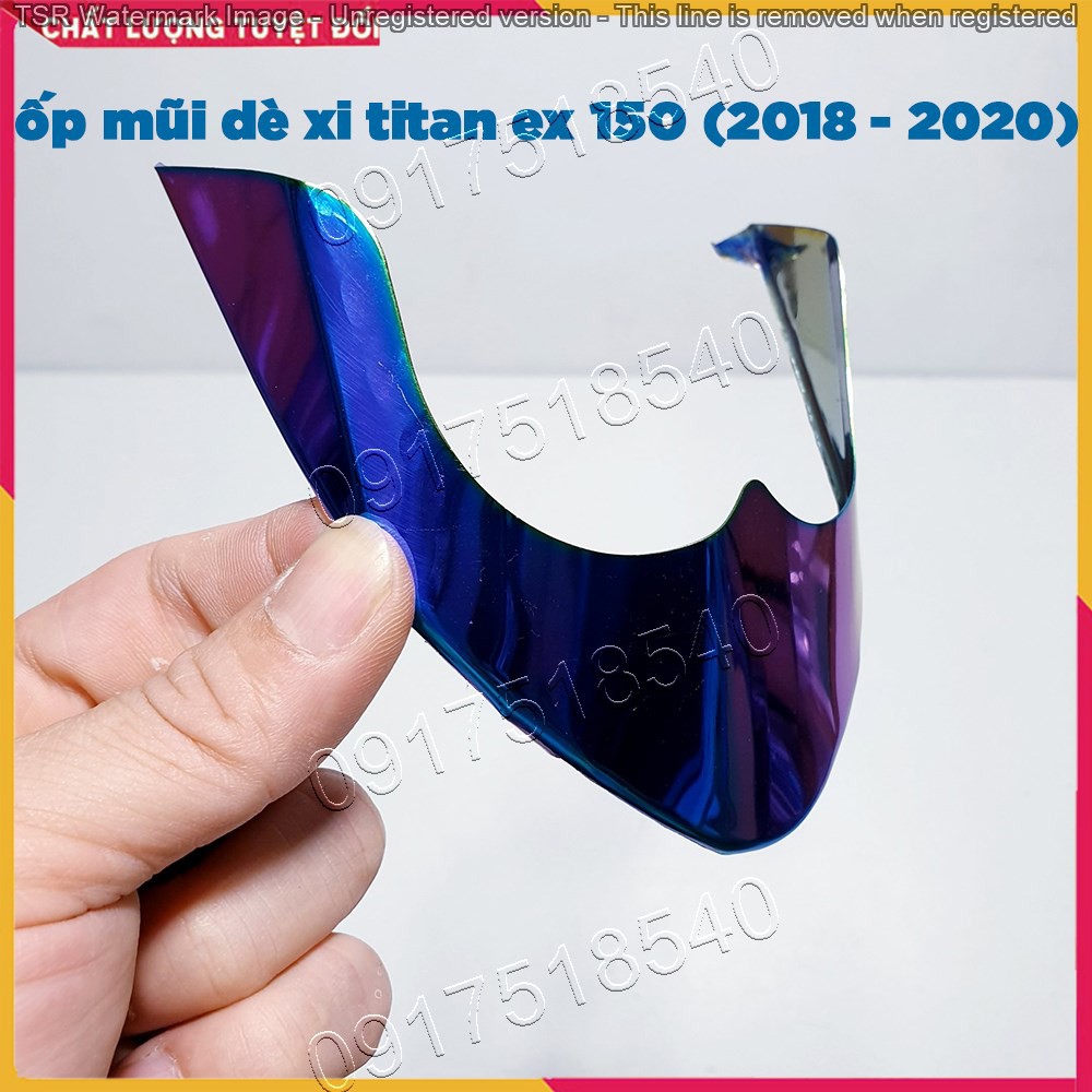 Bộ Ốp Mỏ Dè Xi TITAN Ex 150 2018 - 2020