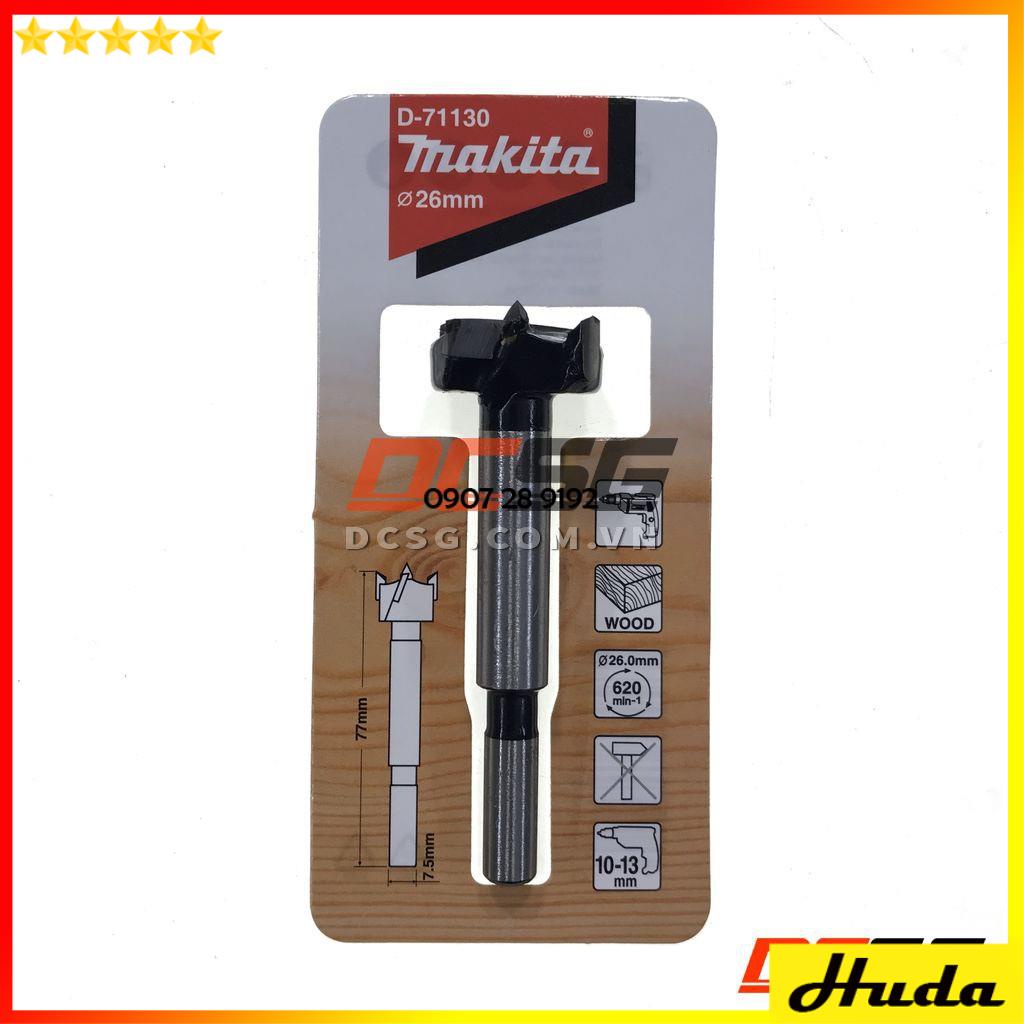 Mũi khoét gỗ chuôi tròn 15-35x77mm Makita | DCSG