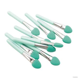 10Pcs Double Ended Makeup Eye Shadow Applicator Cosmetic Tools