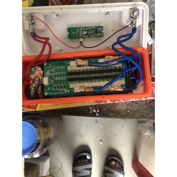 Bình pin lifepo4 chống nước 12,8v 52ah