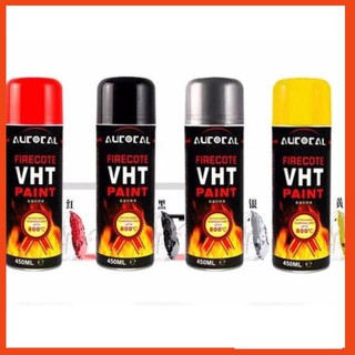 Sơn chịu nhiệt độ cao 800 độ C, dùng cho pô xe ô tô, xe máy (đen nhám) - Giá siêu hấp dẫn