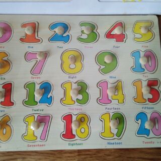 Combo 6 bảng núm cho bé