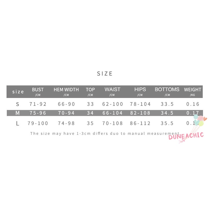 DUNEA Bộ đồ gồm áo tanktop không tay và chân váy lưng cao xinh xắn dành cho nữ