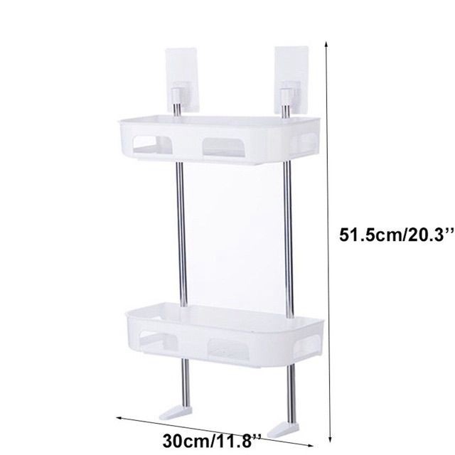 Kệ nhà tắm, kệ gia vị chân vịt 2 tầng TA