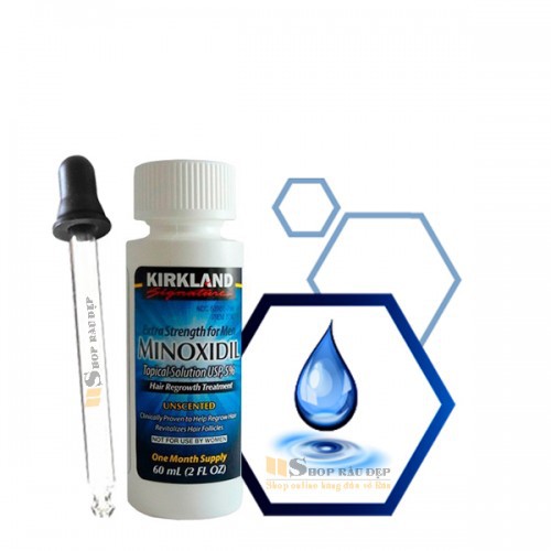 Thuốc Hỗ Trợ Mọc Râu Tóc Minoxidil 5% Của Mỹ