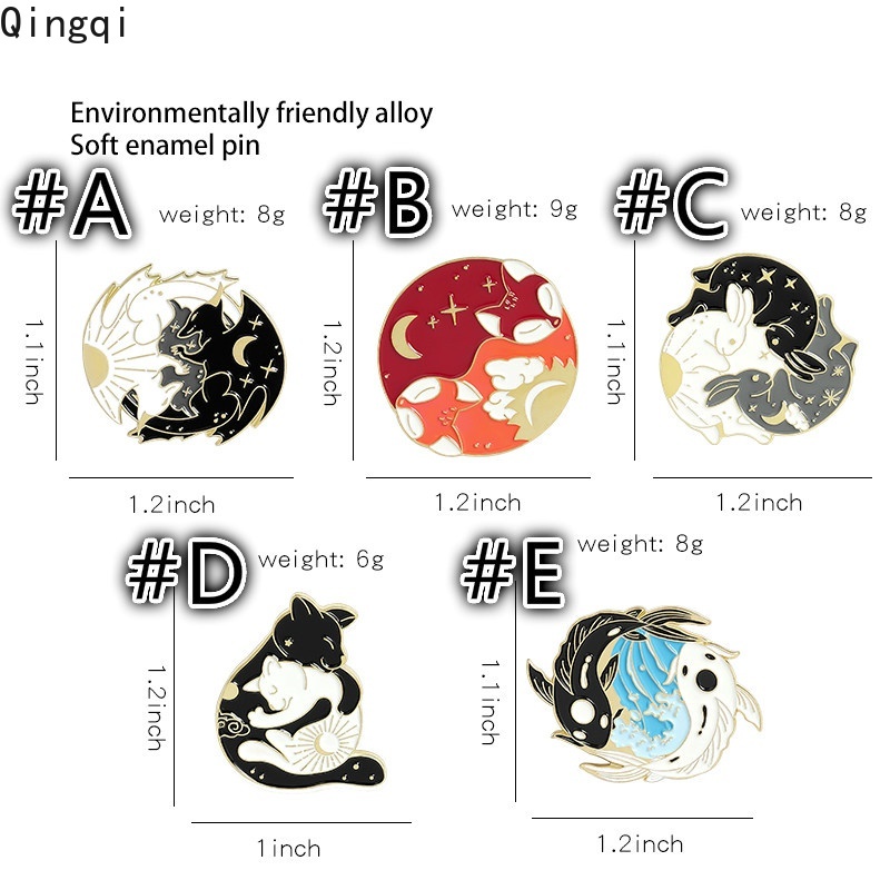 Ghim cài áo MISS ZOE hình động vật hoạt hình xinh xắn