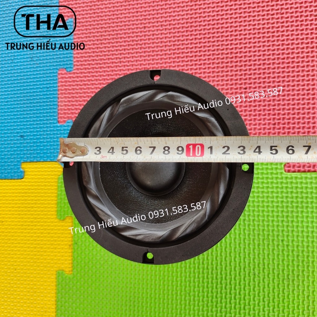 Loa Mid Trung Rời 12 cm, 8Ω, Loa Trung Thunder Gân Mút Nan Hoa, Màng Vải Đen  - Trung Hiếu Audio