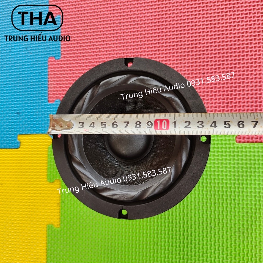 Loa Mid Trung Rời 12 cm, 8Ω, Loa Trung Thunder Gân Mút Nan Hoa, Màng Vải Đen (Giá 1 Cặp) - Trung Hiếu Audio