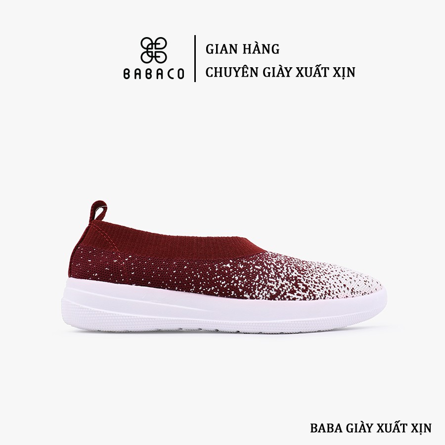 Giày Slipon đế bằng nữ FFlop siêu nhẹ, êm, liệu vải canvas