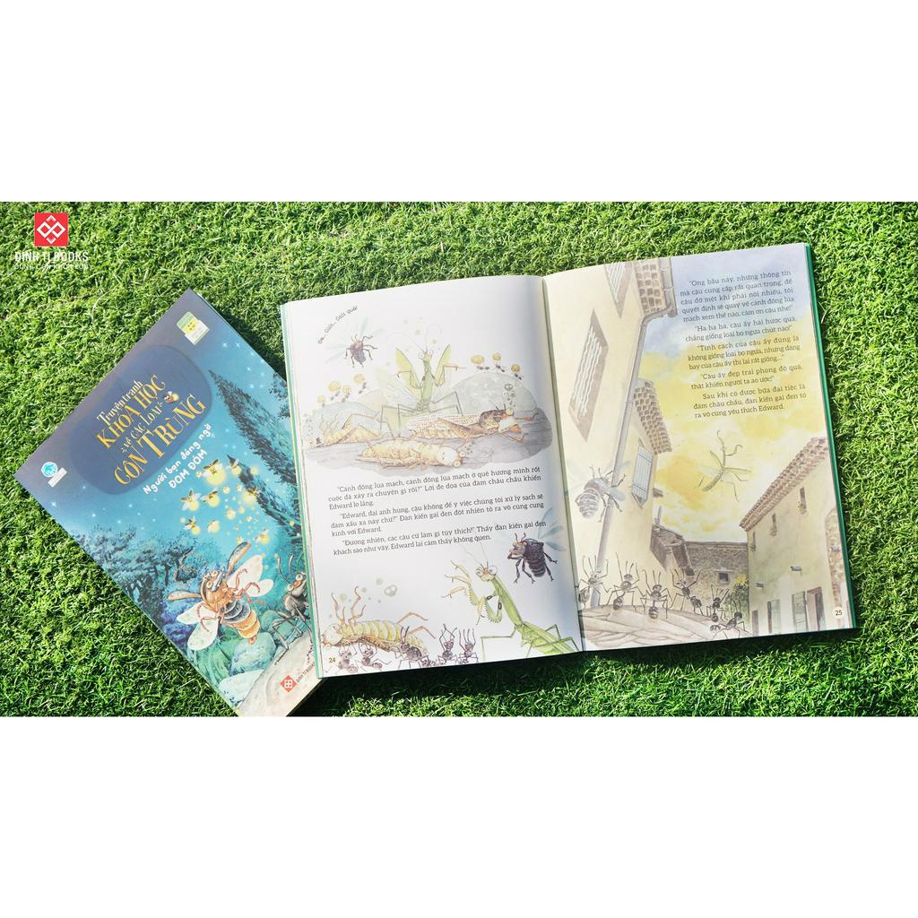Sách thiếu nhi - Truyện tranh khoa học về các loài côn trùng (Nhiều chủ đề)
