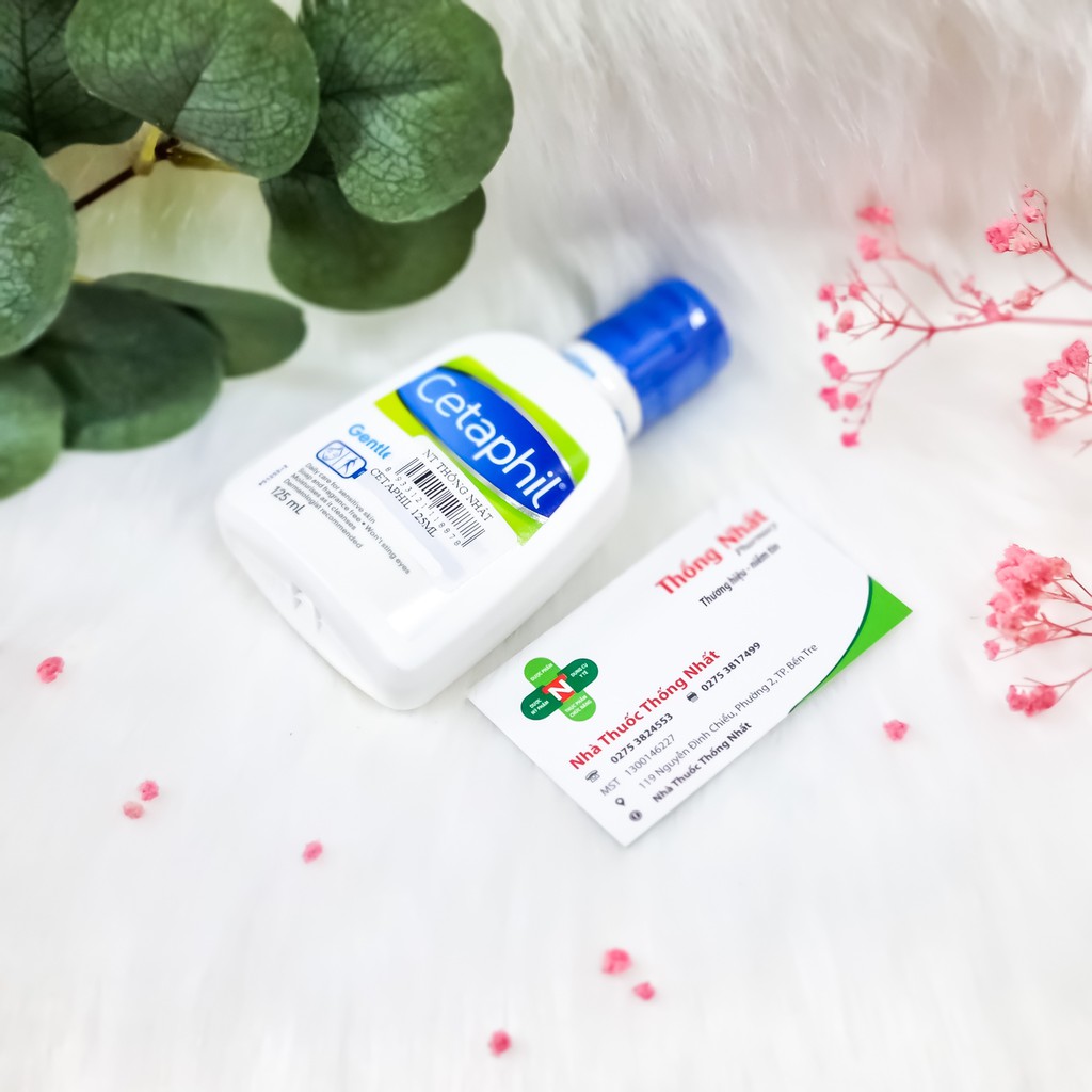 Sữa rửa mặt sạch sâu giảm mụn, dưỡng ẩm cho da nhạy cảm Cetaphil Gentle Skin Cleanser 125ml