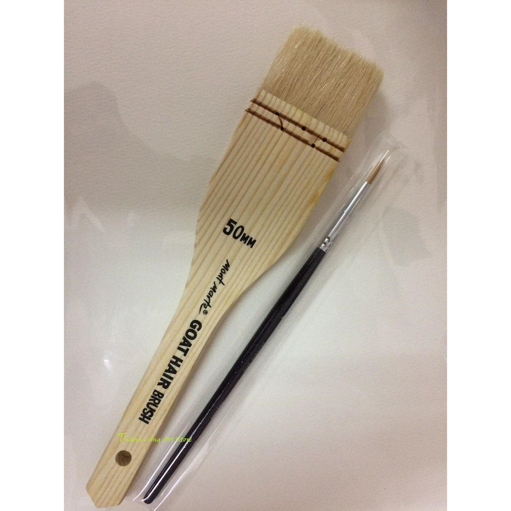 Cọ bản lông dê từ hãng Mont Marte, Mont Marte Goat Hair Brush