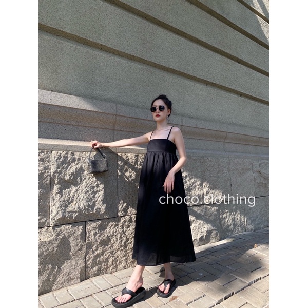 Đầm dài phiên bản Hàn Quốc trendy năng động